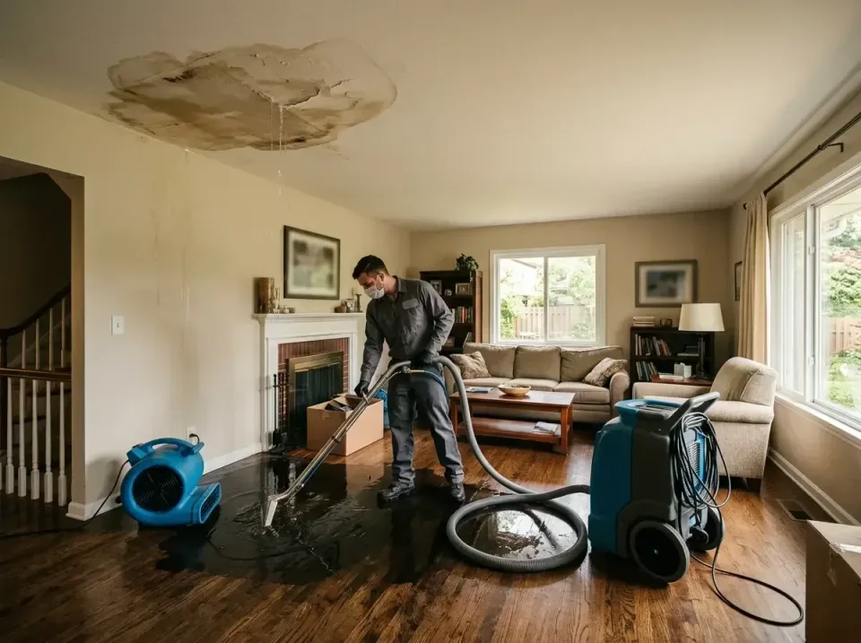 attic-pipe-burst-ceiling-drip-008 — frequently asked questions, Water Damage Restoration & Carpet Care in Troy, OH